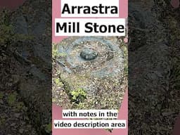 Blewett Gold Mill Arrastra Grinding Stone, Central Washington