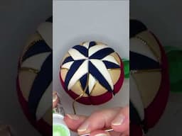 Making a Compass Rose Christmas Ornament #handmadeornaments