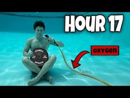 I Almost Died Attempting A Mr Beast Challenge (24 hours underwater)