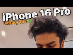 iPhone 16 Pro Real Life Battery Test!