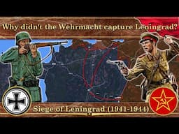 Siege of Leningrad (1941-1944). Why didn't the Wehrmacht capture Leningrad