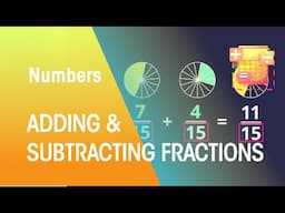 Adding and Subtracting Fractions | Numbers| Maths | FuseSchool