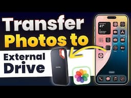 How to Backup iPhone Photos to External Drive? Export Backup Photos from iPhone to External Drive