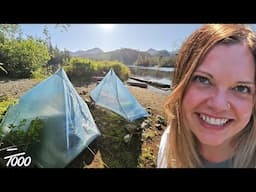 We Found a Secret Trail to Tofino Backcountry Paradise! Abandoned Car, Old Growth, Hidden Beach