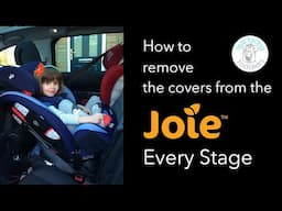 Joie Every Stage | How to remove the cover for washing