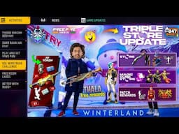 Winterland free rewards OB47 UPDATE Free Fire 🔥🤯|17 Nov Free Fire New Event | Ff Upcoming Events