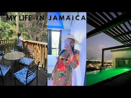 my life in jamaica | luxury condo with pool tour, brunch in the mountains and living alone