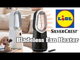 ❄️ Stay Warm with Style! | Lidl Bladeless Fan Heater