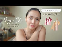 Happy Skin SECOND SKIN Collection Review + Wear Test | Serum Concealer & Lip Oil | WORTH IT?