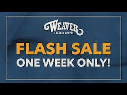 Weekly Flash Sale, November 19-25, 2024