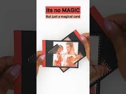 A Magical Card #srushtipatil #scrapbook #greetings #cardideas #scrapbookcards #craft #diy #photocard