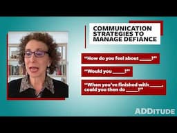 Communication Strategies to Manage Defiance (with Sharon Saline, Psy.D.)