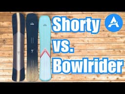 Stranda Snowboards Review #3 Shorty vs. Bowlrider