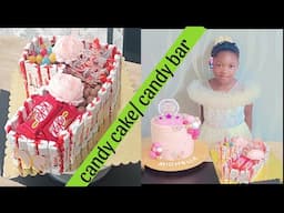 How To Decorate Number's Candy Cake/ Candy Bar/ Beginners Friendly/ #candycake /#candybar /#candy