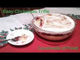 Easy Christmas Trifle - A Quick Dessert for the Holiday Buffet