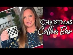 CHRISTMAS COFFEE BAR DECORATE WITH ME