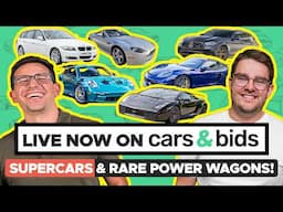 Dream Spec Porsche 911 GT3 RS to the Quirkiest JDM Car of All Time! LIVE NOW! on Cars & Bids!