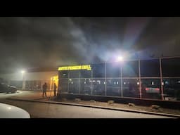 Kitchen Grease Fire At Jaffys Premium Grill, Mississauga Ontario, Canada