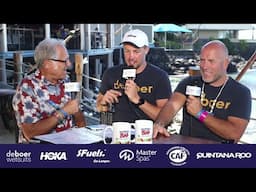 Alex de Boer and Jordan Bryden deboer wetsuits: Breakfast with Bob from Kona