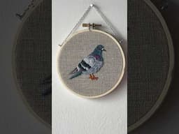 Pigeon hoop #embroidery #stitching #stitchwork #diy #tutorial #handembroidery