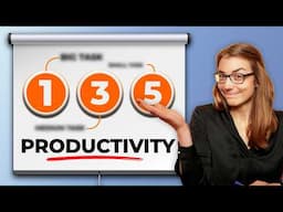 The 1-3-5 Rule for More Productivity