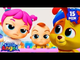 Who's Been In Our House? | Animal Learning Videos | Little Angel Kids Songs & Nursery Rhymes