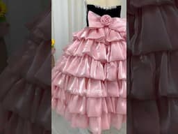 Latest Design I Flower Girl Dress I Party Dress I Christmas I Cake Dress I Pink Princess Dress#dress