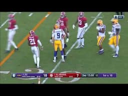 Alabama vs LSU, 2019 (in under 36 minutes)