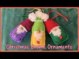 FRIDAY FUN DAY! Christmas Gnome Ornaments Crochet Pattern