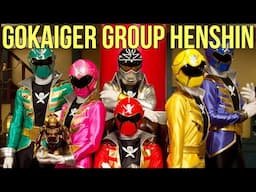 Gokaiger Group Henshin [Power Rangers Super Megaforce]