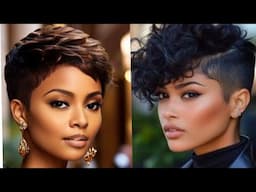 Irresistible Short Styles for Black Women Part 2