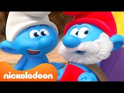 The Smurfs Send Papa Smurf into SPACE?! 🚀 | Nickelodeon UK