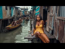 Life In a Floating Slum in Africa - Makoko