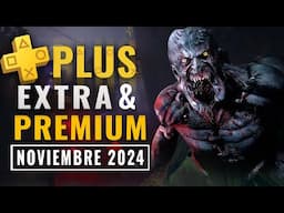 LOS NUEVOS JUEGOS NOVIEMBRE 2024 PLAYSTATION PLUS (EXTRA, DELUXE & PREMIUM)