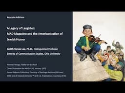 MAD Symposium - A Legacy of Laughter: MAD Magazine and the Americanization of Jewish Humor