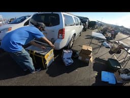 FIST FIGHT AT THE FLEA MARKET. DID NOT EXPECT HIM TO PULL OUT ALL THESE RARE SNEAKERS