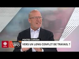 2e jour de grève chez Postes Canada | D'abord l'info