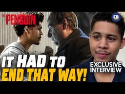 Victor Reveals Why THAT Penguin Finale Scene HAD To Happen! - Rhenzy Feliz The Penguin Interview