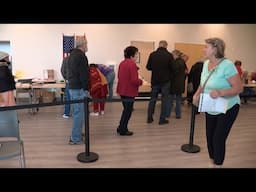 Raw polling location video: Voters file into Ward 9 in Concord