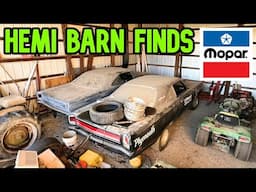 Pennsylvania's Best MOPAR Barn Finds! HEMI Road Runner, Superbird, R/T Coronet, AAR 'Cuda