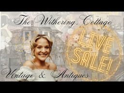 The.Withering.Cottage vintage and antiques sale & pajama party!!￼