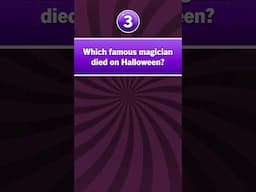 Quick Halloween Quiz