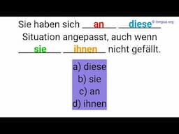 A1, A2, B1 - Deutsch lernen, #Grammatik, Deutsche Grammatik, #Pronomen, #präposition #deutschlernen