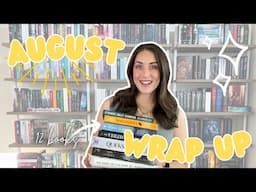 the 12 books I read in august 📖☀️| august reading wrap up