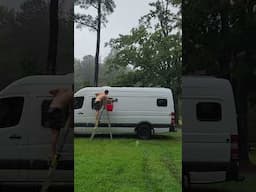 #vanlife hurricane hack P.S. we bought our old van back!!! #hurricanedebby