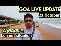 Goa current situation October 2024 | Goa Candolim Beach | Goa current weather watersports updateBaga