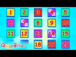 Learn Counting From 1 to 10 | Nursery Rhymes For Kids - GiggleBellies