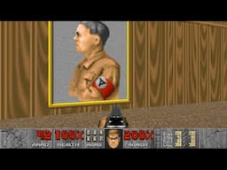 Doom 2 Enhanced Edition Gameplay of the Censored Wolfenstein Maps