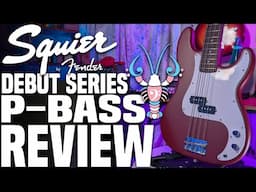 Squier Debut Series Precision Bass Review - When the Bar is Set Too Low - LowEndLobster Review