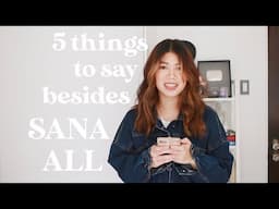 Why I stopped saying SANA ALL